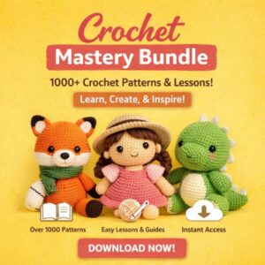 1000+ Premium Crochet Patterns Bundle